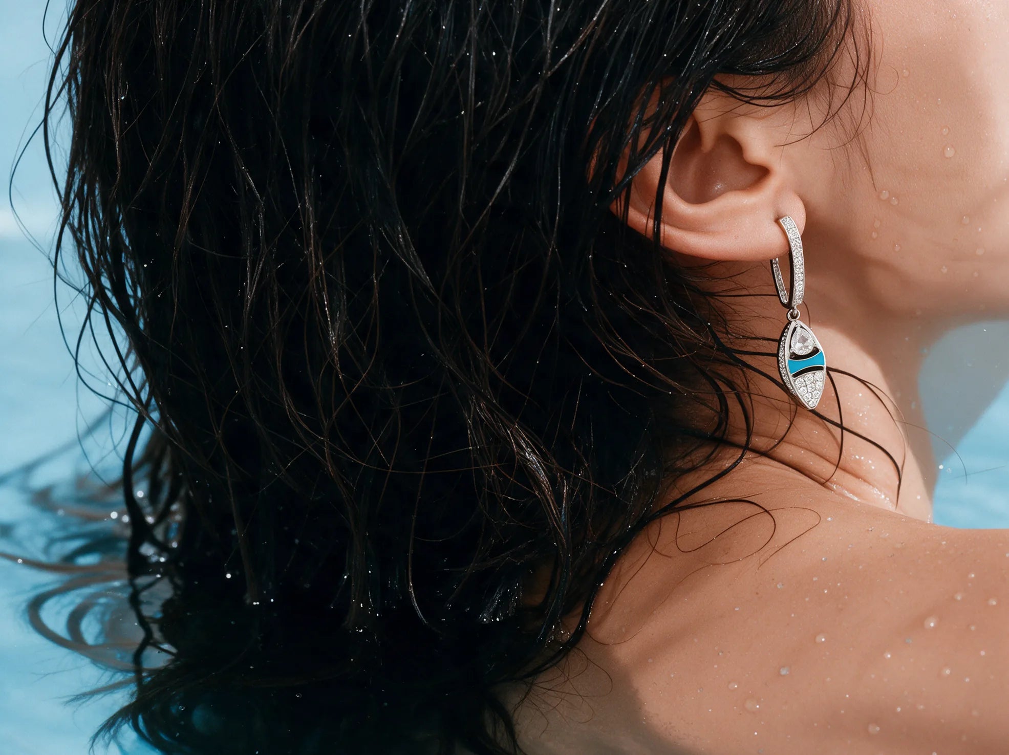 DEW Collection: Pear & Teardrop Diamond Jewelry | MEIR
